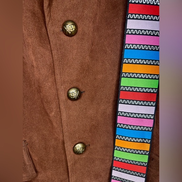 Jerry Beck Mad hatter costume Coat with Multicolor Accents size 1X - Picture 4 of 7